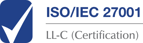 Grafische Darstellung des ISO 27001-Logos